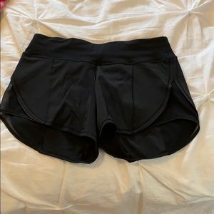 Black lululemon shorts